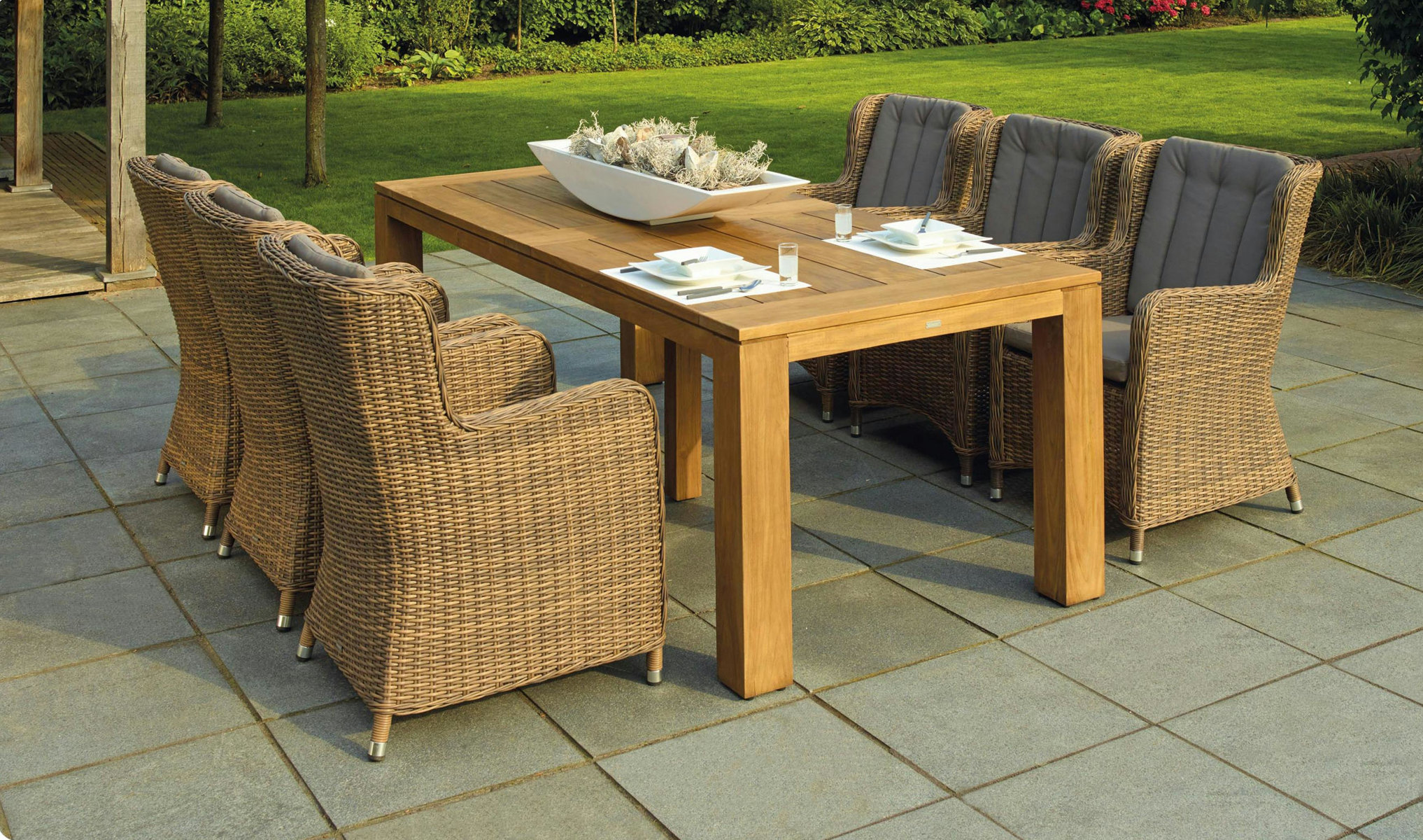 Backyard Patio Picnic